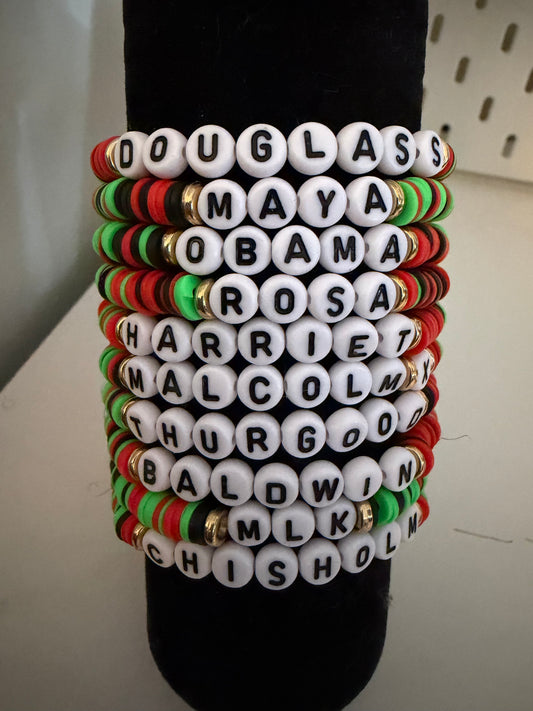 Black History Icons - Bracelet Set (Set of 10)