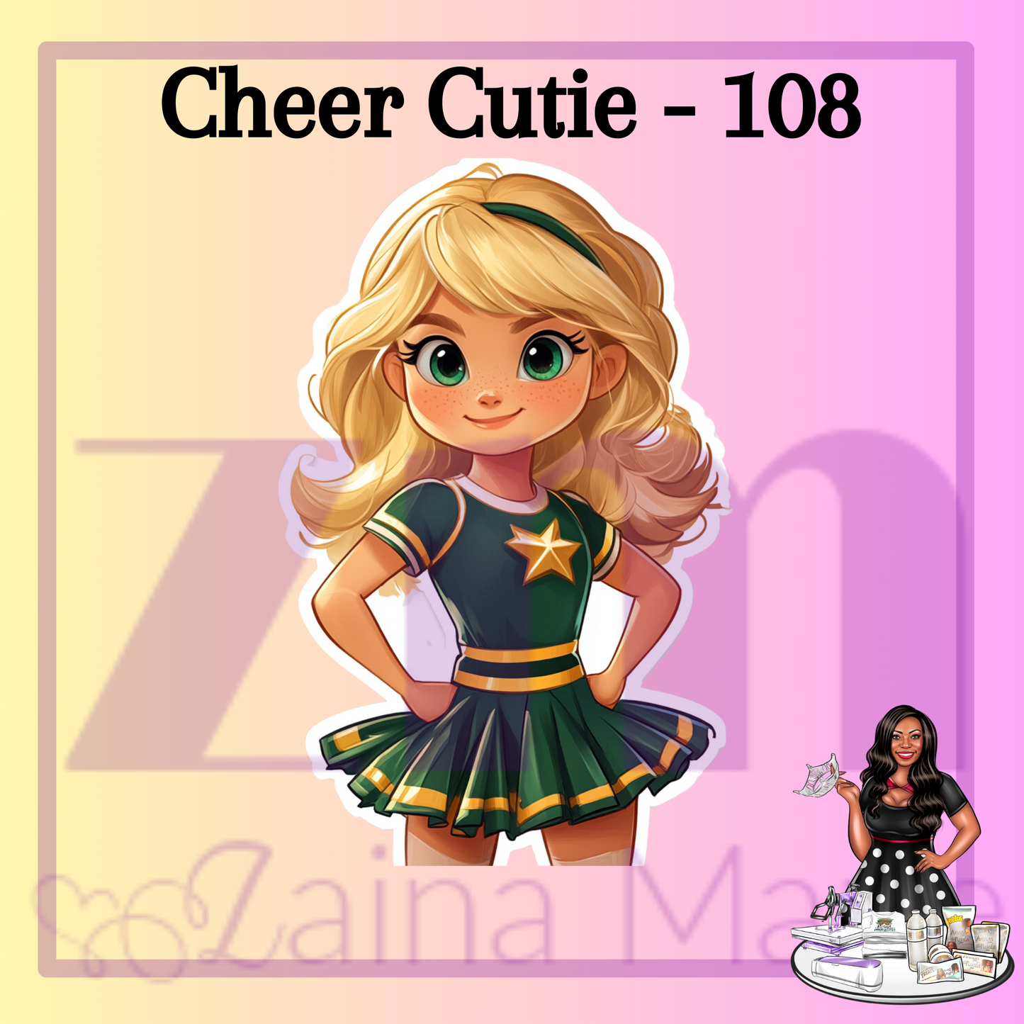 Sticker - Cheer Cutie 108