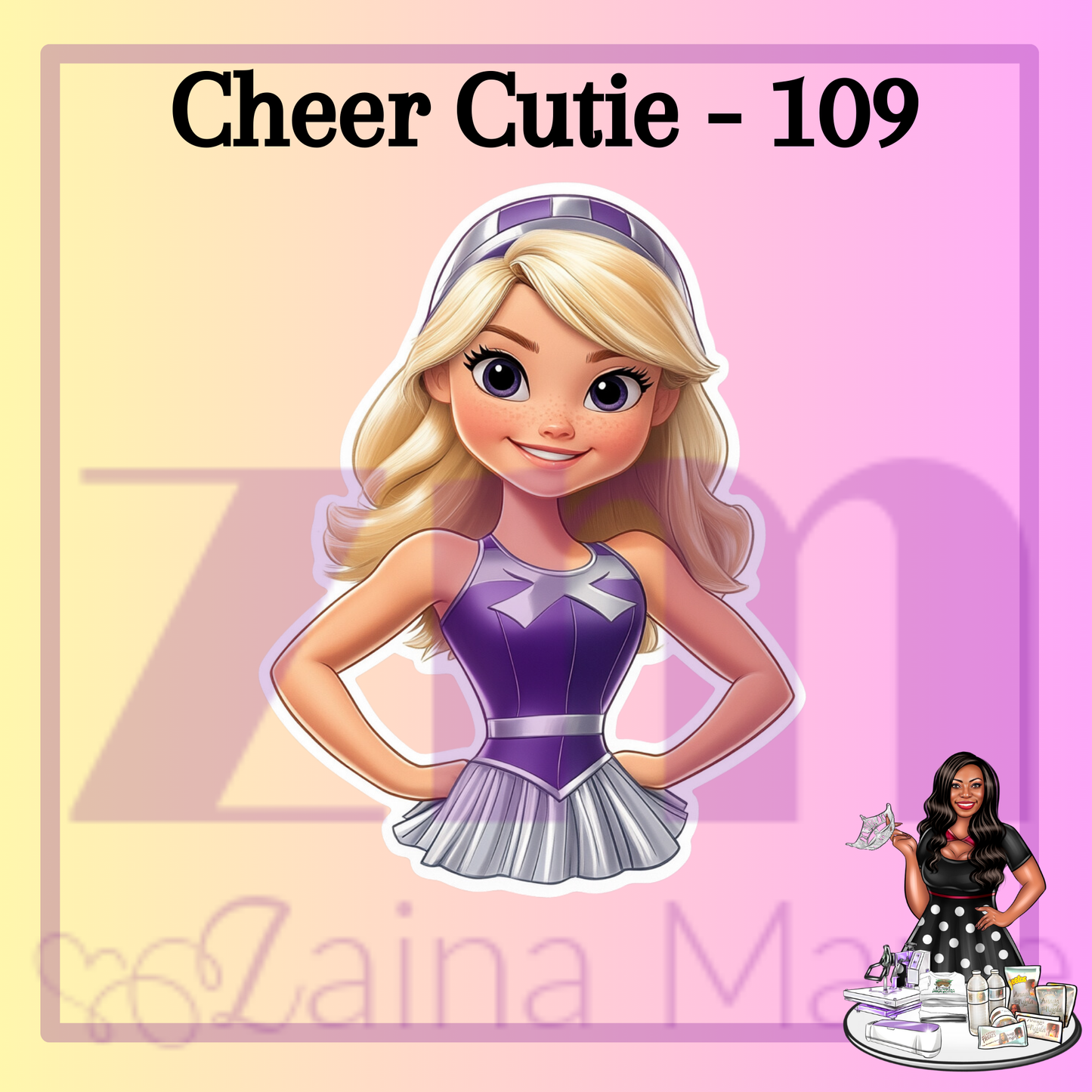 Sticker - Cheer Cutie 109