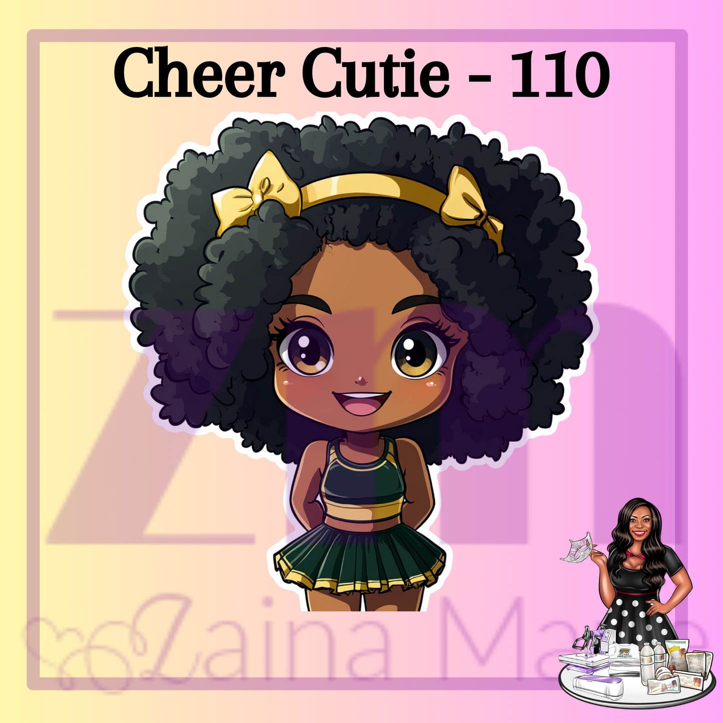 Sticker - Cheer Cutie 110