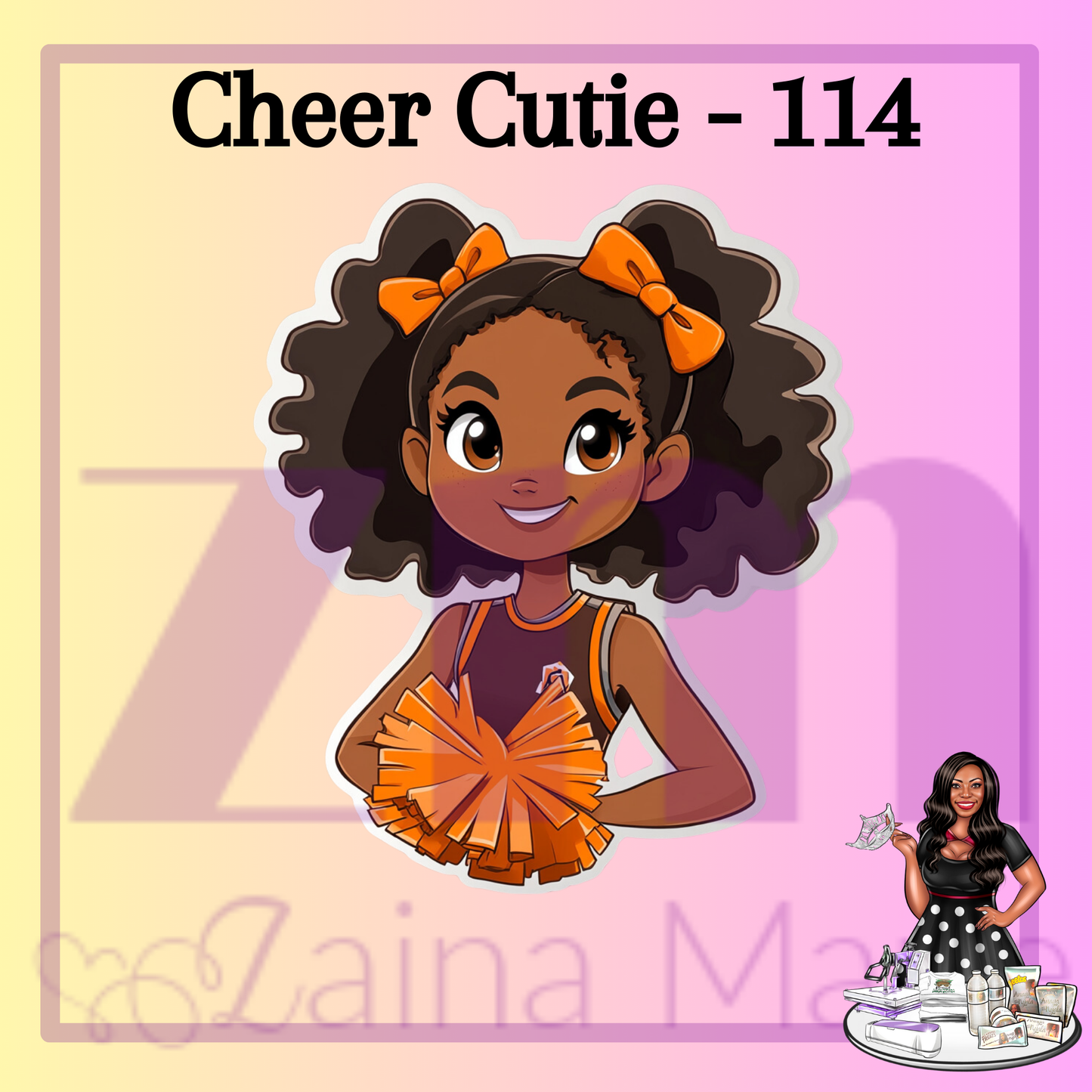 Sticker - Cheer Cutie 114