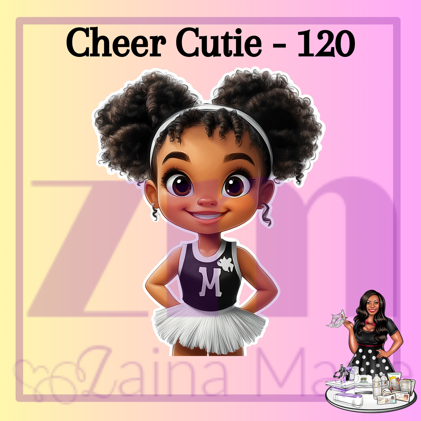 Sticker - Cheer Cutie 120