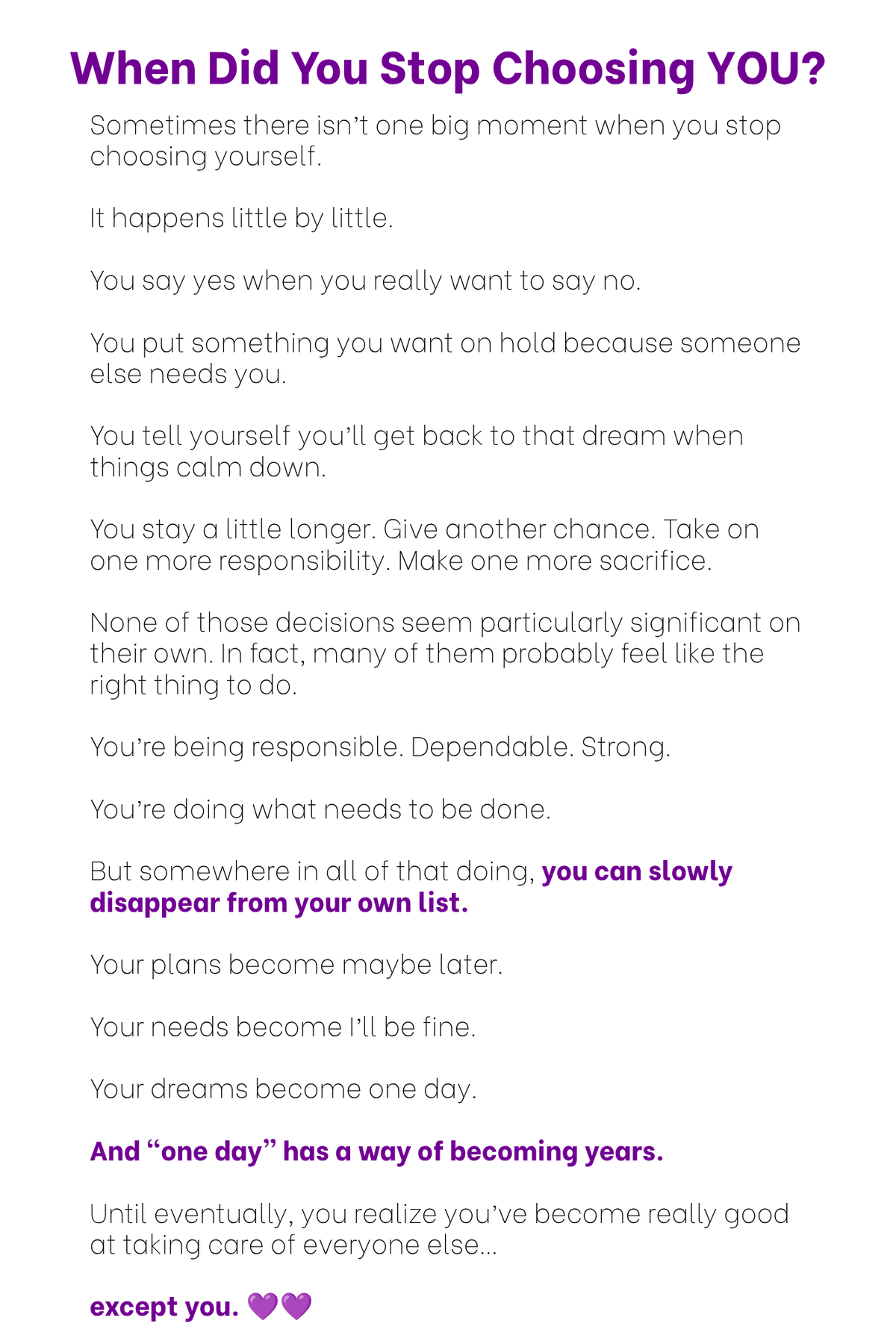 Choose YOU eBook: Because YOU Matter Too