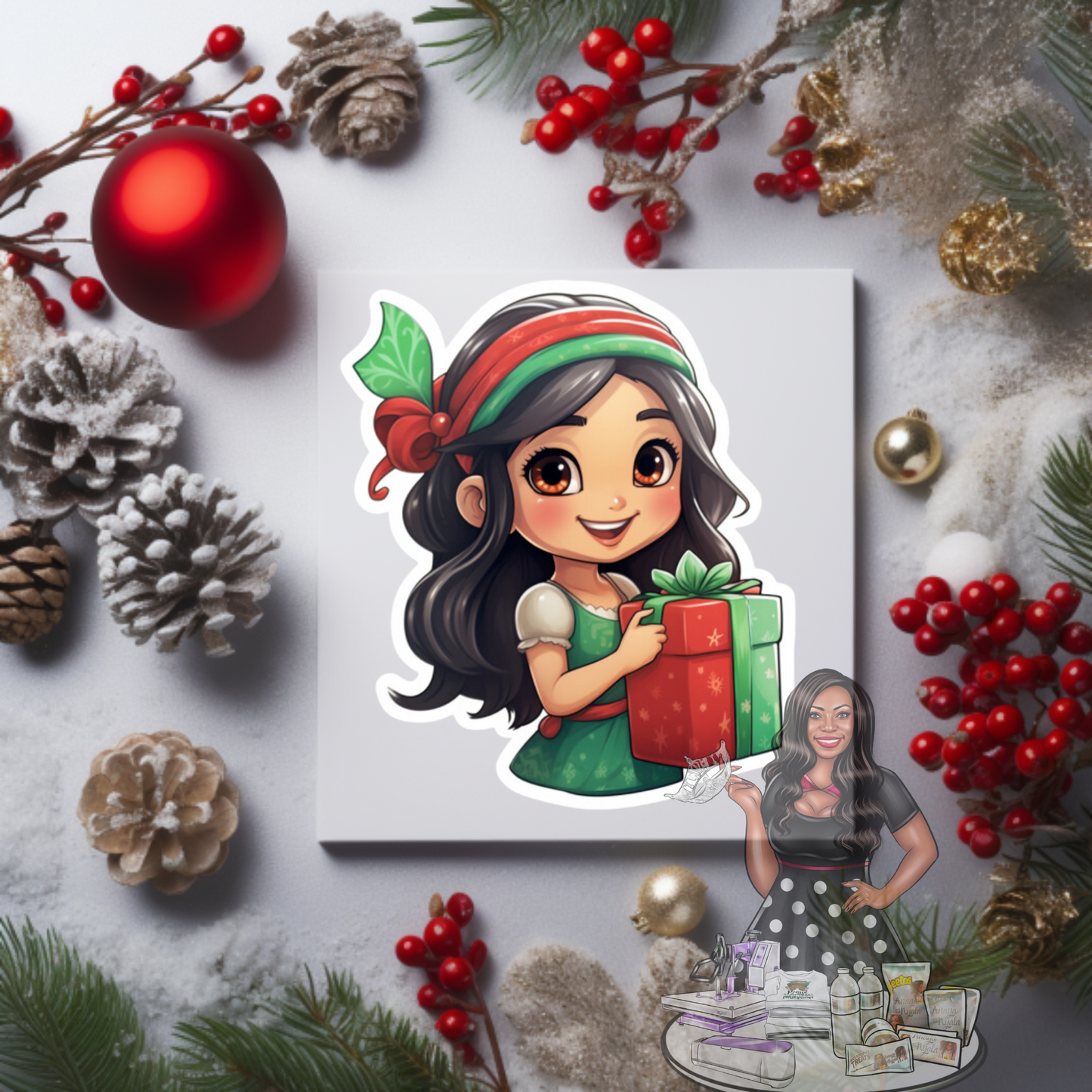 Sticker - Christmas Cutie 23