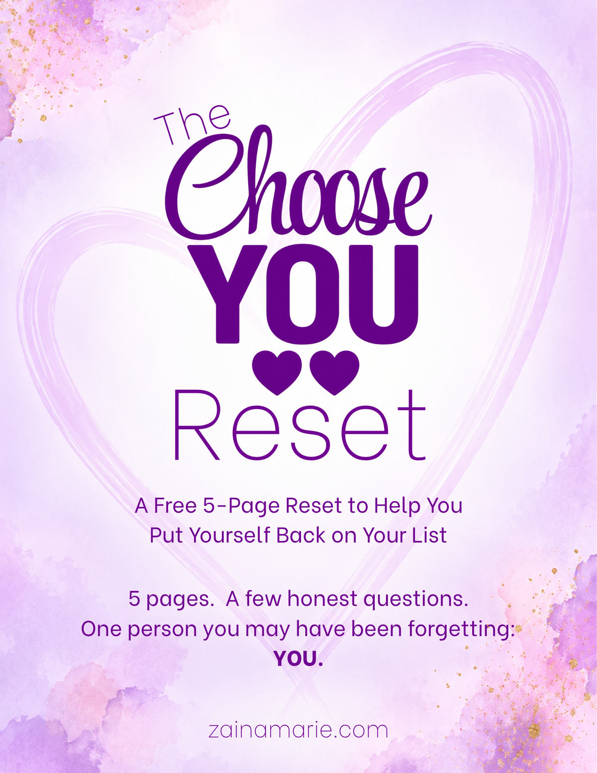 The Choose YOU Reset